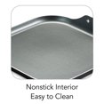 thumbnail image 5 of Tramontina PrimaWare 11 in Aluminum Nonstick Square Griddle - Steel Gray, 5 of 5