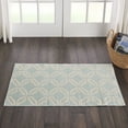 thumbnail image 3 of Nourison Jubilant Modern Trellis Green 2' x 4' Area Rug, (2' x 4'), 3 of 9