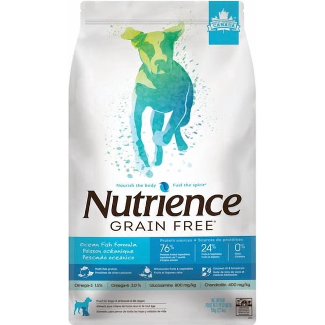 Nutrience Nourriture Sèche pour Chiens, Poisson de Mer Sans Grains, Sac de 10 kg