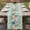 Teal Green, variant on Table Runner - 72 Inch Long, Beach Coastal Kitchen Dining Table Runner Dresser Scarves, Nautical Shell Starfish Coral Summer Farmhouse Decor for Coffee Tables Wedding Party Banquet