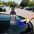 thumbnail image 4 of Quick Effect Car Coating Spray 120ml, Cleaner Polish & Sealant for Auto Paint Glass, Waterless Wash Wax Includes Polishing Cloth, 4 of 11