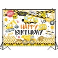 thumbnail image 2 of Construction Birthday Backdrop Dump Truck Kids 3rd Birthday Background for Boys Construction Three Birthday Party Decorations Banner Supplies Photo Booth Props, 2 of 5