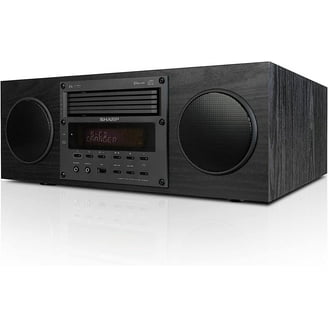 Sharp Compact Bluetooth Hi-Fi Home Stereo Sound System with Single