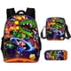 thumbnail image 1 of (Varios Estilos Disponibles) 3d Nuevo Estilo Mario Bolsa De Hombro Estuche De Lápices Escuela Primaria Estudiantes Super Impreso Comida, 1 of 4