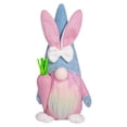thumbnail image 1 of Easter Decorations Bunny Stuffed Doll Cute Rabbits Home Centerpiece for Festive Table, 1 of 6