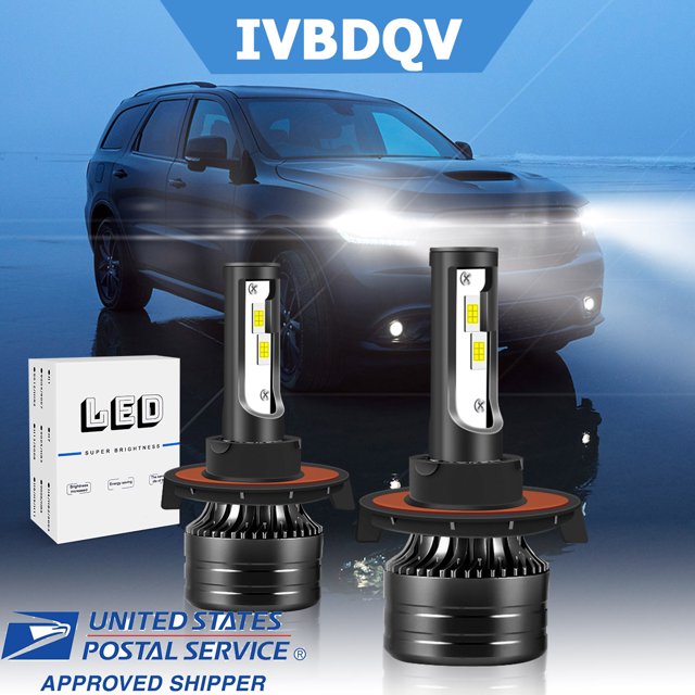 For Jeep Renegade 20152018 2x H13 LED Headlight High/Low Beam Dual