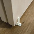thumbnail image 2 of Sylvtty 4Pcs Siding Closet Door Floor Guides Simple Installation Universal Sliding Cabinet Door Bottom Guide with Screws Set, 2 of 7