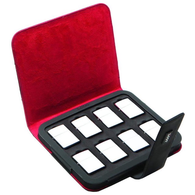 Funda de colección Zippo para 8 encendedores de bolsillo Zippo estándar