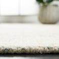 thumbnail image 4 of Safavieh Abstract Delia Distressed Wool Runner Rug, Ivory/Blue, 2'3" x 12', 4 of 11
