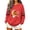 Red Sweatshirts, variant on Jsaierl Halloween Sweatshirts Women Funny Graphic Pullovers Soft Work Crewneck Long Sleeve Shirt Tops Halloween Costumes, Sizes XS-XL