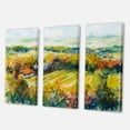 thumbnail image 3 of Designart ' Autumn Rural Landscape ' Country Canvas Wall Art Print, 3 of 3