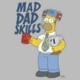 thumbnail image 2 of Mens The Simpsons Number 1 Mad Dad Skills T Shirt, 2 of 5