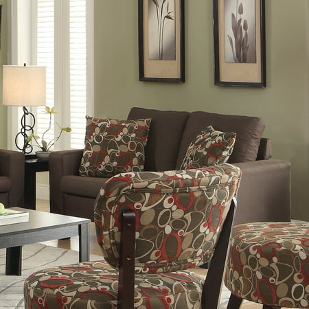 Coaster 504768 Home Furnishings Love Seat, Chocolate