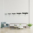 thumbnail image 4 of Imagine - Metal Wall Sign Cursive Decorative Accent Decor Wall Decor Word Sign Visualize - 3 Sizes / 13 Colors - Gift Idea Child Creativity Classroom Room Decor Made in USA, 4 of 6