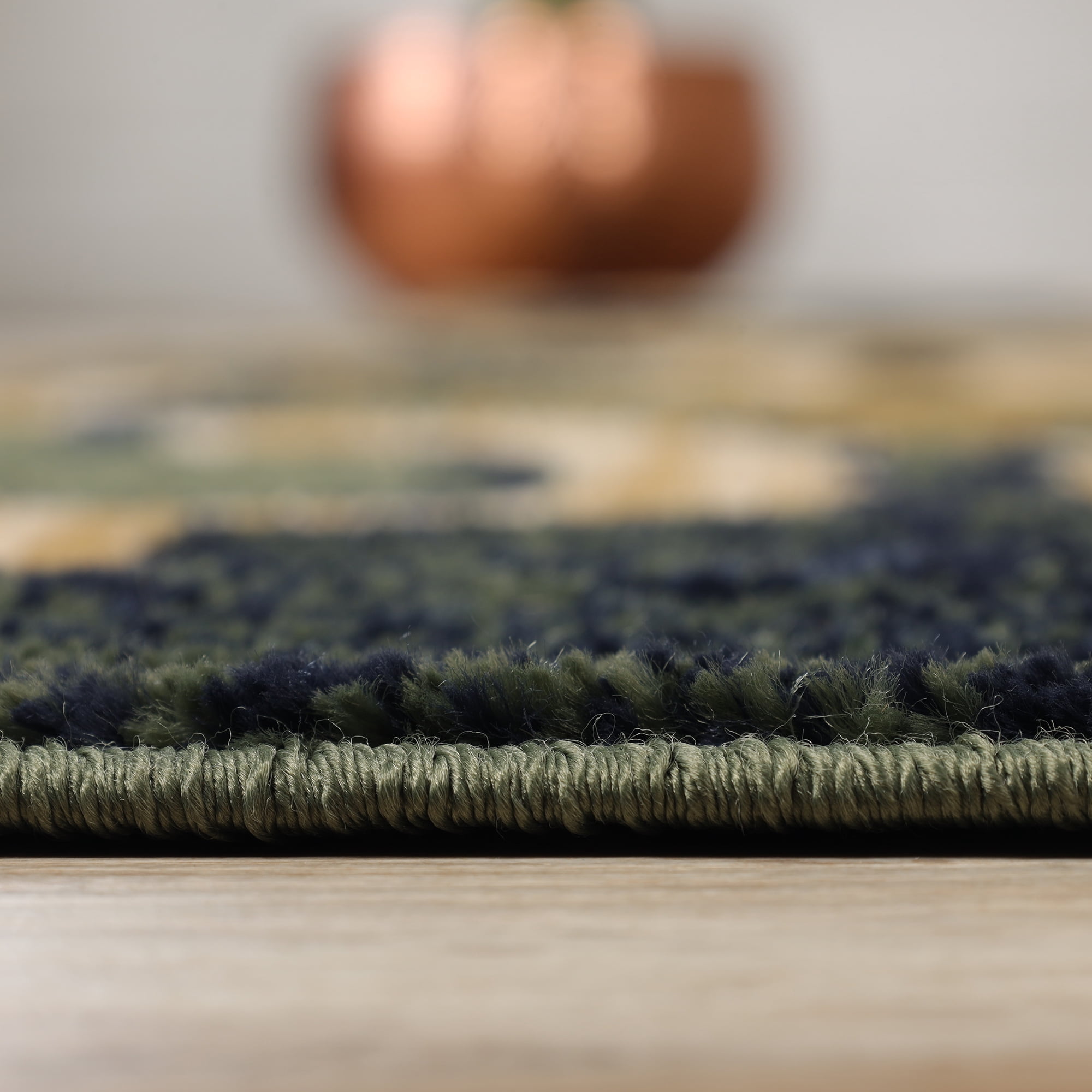 Superior Viking Trellis Indoor Large Area Rug, 5' x 8', Green