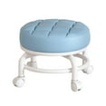 thumbnail image 4 of Taburete Giratorio con Ruedas Universales Strade Fareast Limited Azul 360 grados, 4 of 8