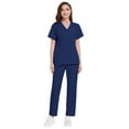 thumbnail image 2 of Conjunto de ropa de trabajo protectora y de color para técnicos: conjunto de bata de poliéster con guantes a juego, duradero y transpirable, tallas S-XXL, 2 of 4