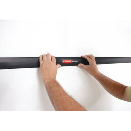 Rubbermaid Garage FastTrack Rail 48 in. Hang Rail, Black