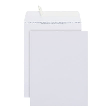 UPC: 0735854855376 | Office Depot Clean Seal(TM) Catalog Envelopes  10in. x 13in.  White With Security Tint  Pack Of 100  77929