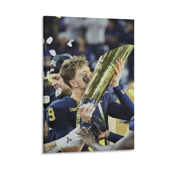 JJ McCarthy Poster Canvas Poster Posters Art Print Wall Photo Paint Poster Hanging Picture Family Bedroom Decor Gift 12x18inch(30x45cm)