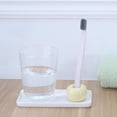 thumbnail image 3 of Mini soportes de cerámica aleatorios para cepillos de dientes, soporte de cerámica para cepillos de dientes para encimeras de tocador de baño, 3 of 8