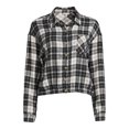 thumbnail image 5 of Self Esteem Juniors Plaid Button-Up Shirt, 5 of 5