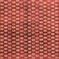 thumbnail image 1 of Ahgly Company Tapis d'Intérieur Carrés Abstraits Rouges Abstraits pour Aire, 3 Pieds Carré, 1 of 6