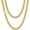 Silver, variant on Tilga Christmas gift, silver/14K gold plated men's necklace, 5mm/7mm/9mm stainless steel Cuban chain necklace, men's necklace length 18-24 inches.