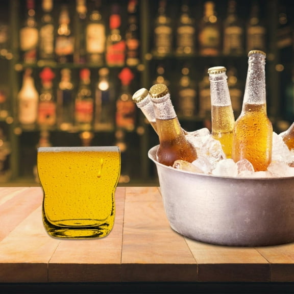 WUXIAB Pint Glass Clear Hard Plastic Cups/Party Champagne Flute,Tumbler Wine Cup,Cocktail Drinking Glass,Beer Soda Glass,Party Drinking Cup,Home Bar Glassware,Versatile Drinkware Cup I 280Ml