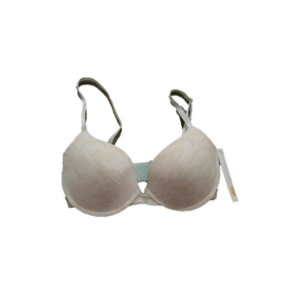 C&C CALIFORNIA L5515 Aqua Strata PUSH-UP Bra 32DD -