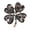A5, variant on Delicate Lucky Four Leaf Clover Brooch Retro Lapel Pin Clothing Decoration Gifts-A2