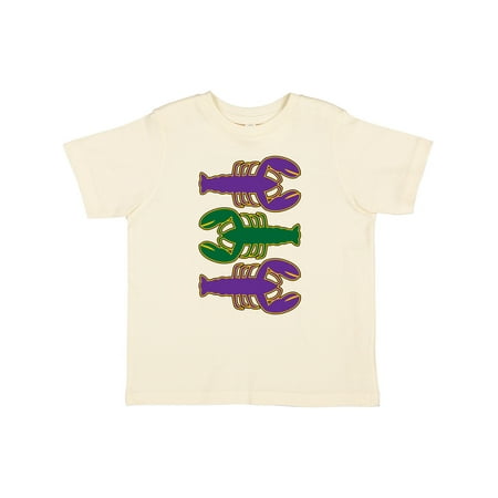 

Inktastic Mardi Gras Celebration Funny Crawfish Gift Toddler Boy or Toddler Girl T-Shirt