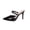 Womens Casual Shoes # Black, variant on Women's Mules Closed Toe Pointed Stiletto Heel Slip On Slide Summer Dressy Evening Party Office Ladies Casual Style Footwear Outdoor Vacation Daily Wear Modern Trendy