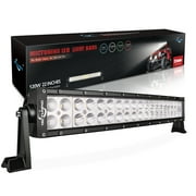 MICTUNING 22 Inch 120W Curved Combo LED Light Bar Off Road SUV ATV Jep Truck