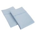 thumbnail image 1 of Impressions CR1200KGPC SLLB 1200 King Pillowcase Set, Solid Cotton Rich - Light Blue, 1 of 1