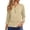 ☃418-Yellow, variant on Xuyuer Womens V Neck Shirts 3/4Sleeve Lightweight Ribbed Knit Pullover Sweater Blouse Tops with Buttons Oufits