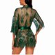 thumbnail image 5 of New European and American sexy lingerie for women, sexy temptation, lace kimono, nightgown, babydoll, underwear, mesh pajamas, blue S, 5 of 5