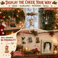 thumbnail image 6 of 2026 Cat Christmas Advent Calendar, 24-Day Countdown with Flat Plastic Feline Ornaments, Festive Holiday Display for Wall, Desk, Window, Fireplace, Living Room, Party & Home Decoration, 6 of 19