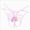 Pink, variant on Women's Sexy Pearl Hollow Out Massage Underwear G-String Thongs Panties Lingerie Knickers White