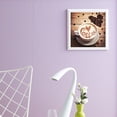 thumbnail image 3 of 5D DIY Diamond Painting Kits Full Round Drill Coffee and Coffee Bean Mosaic Art Likrtyny Oficina Multiescena Multifunción, 3 of 9
