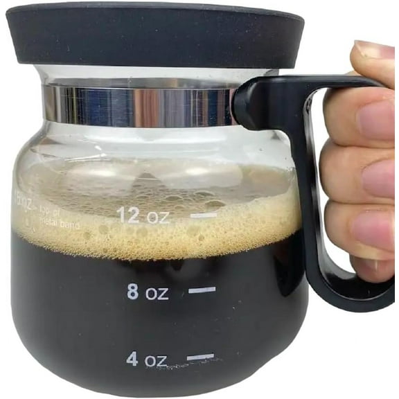 UniVerse Coffee Glass Pot Tea Cup Mug Collectible 16 Oz Ounces (CoffeePot)