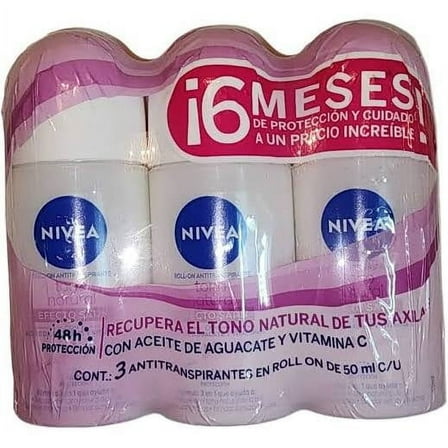 NIVEA Aclarado Natural with Avocado Oil, Random Scents