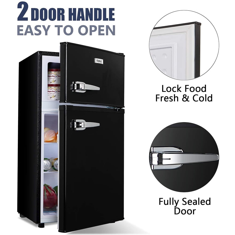 Best Compact Refrigerator with 2 Door, Mini Fridge for Office