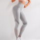 thumbnail image 5 of Pantalones de yoga ajustados de cintura alta transpirables de malla para mujer Pantalones de fitness Pantalones de correr de elevación de cadera Pompotops  ulkah944490, 5 of 9