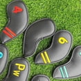 thumbnail image 4 of Funda para palos de golf, funda protectora para la cabeza, funda para gorra de bola, funda para el eje, bordado digital, 4 of 5