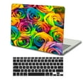 thumbnail image 1 of KSK KAISHEK Plastic Hard Case Shell Cover Compatible 2010-2017 Released Old Version MacBook Air 13 inchs No Touch + Black Keyboard Cover Model: A1466 A1369 Flower 18, 1 of 5