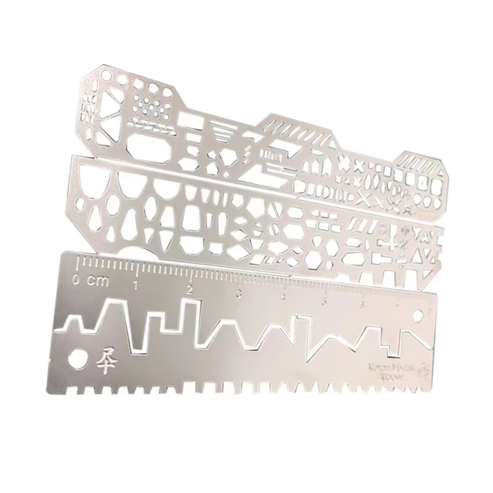 Stainless Steel Scribing and Drilling Tool Set for Gundam Model Maintenance, Versatile