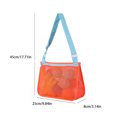 thumbnail image 2 of Advancent Bolsa de playa portátil para niños de dibujos animados, ligera, cómoda, cómoda y plegable, concha de playa Almacenamiento y organización del hogar Cinta Azul Amarilla, 2 of 6
