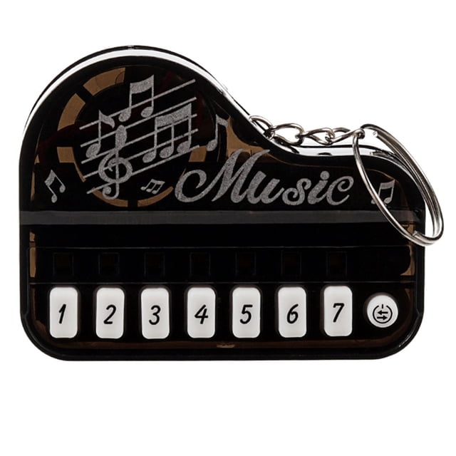 con Colgante de Piano, con Forma de Teclado de Piano, Mini Colgante de Instrumento Musical para Decorar Mochilas y Bolsos.
