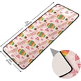 thumbnail image 4 of SKYSONIC 2'X6' Happy Valentine's Day Runner Rug with Rubber Backing, Colorful Hot Air Balloon Non Slip Entryway Rug Runner Washable Soft Area Rug Carpet for Hallway Bedroom Kitchen Decor, 4 of 6